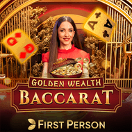 First Person Golden Wealth Baccarat – Evolution