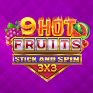9 Hot Fruits Stick and Spin 3x3 – Gaming Corps