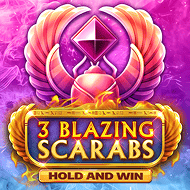 3 Blazing Scarabs Hold and Win – Kalamba