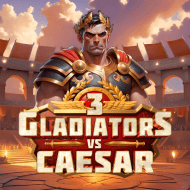 3 Gladiators vs Caesar – Yggdrasil